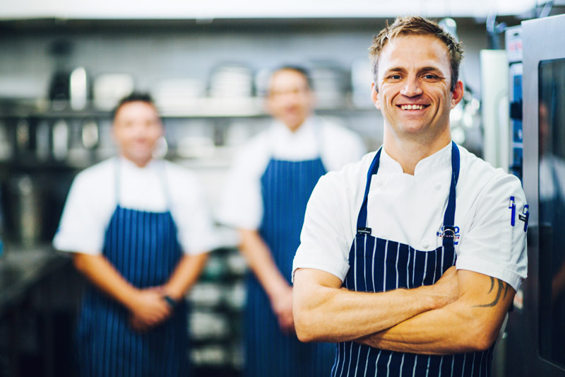 Chefs Smiling